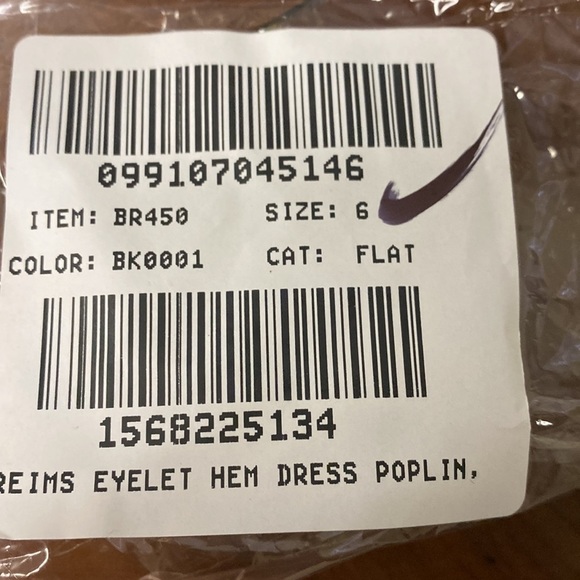 J Crew NWT V-neck smocked-waist dress in cotton poplin
Item BR450 - Picture 6 of 6